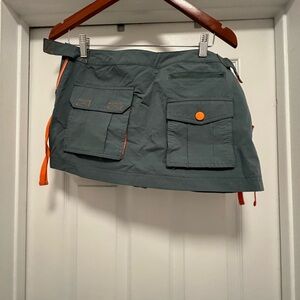 FP Movement by Free People Gray and Orange Skort